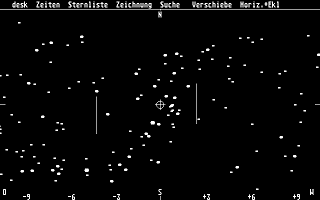 Sternzeit atari screenshot